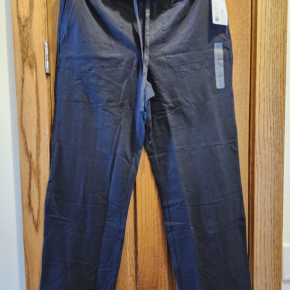 Jockey Organic Cotton Stretch Track Pants - Black